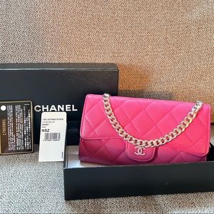 CHANEL Pink Crossbody Bag